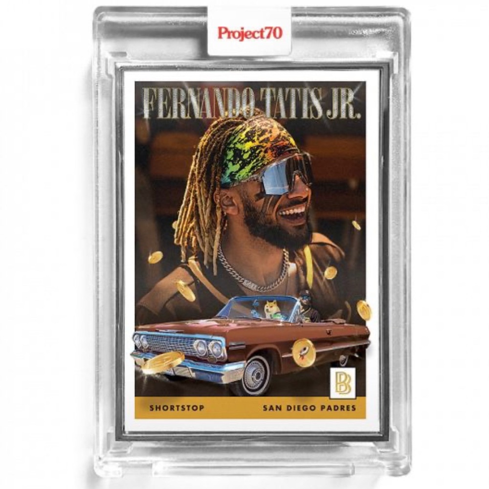 New Doge 🐕 Topps Project70 Card 🚀Fernando Tatis Jr. - Ben Baller